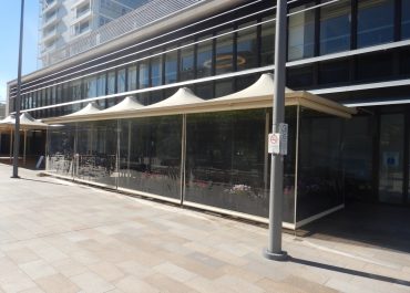 Clear Café Blinds