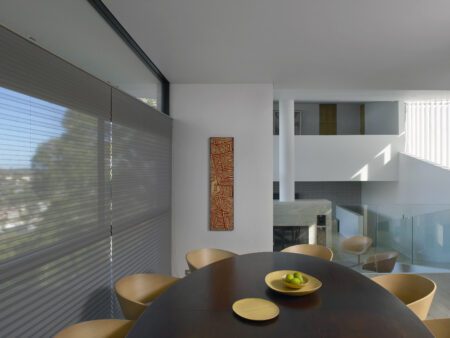 pleated indoor blinds